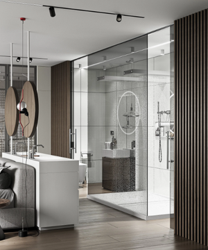 POLIS - Rectangular shower tray by MOMA Design - view 3